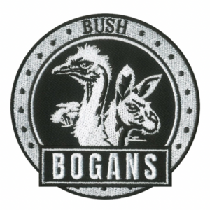 Bush Bogans - Embroidered Velcro Patches
